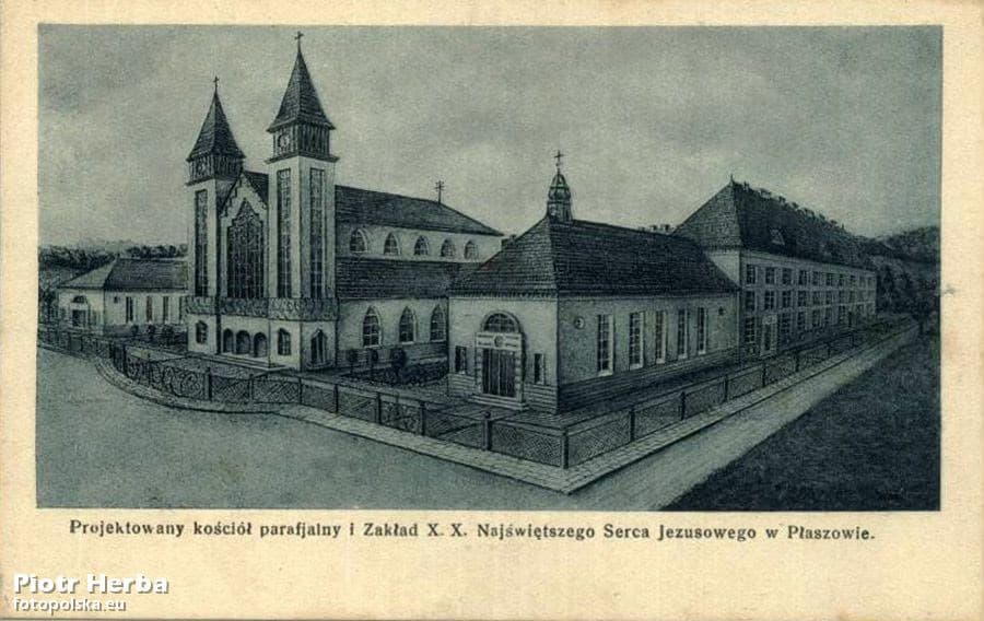 Płaszów. Druga strona torów